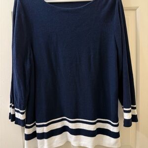 Croft & Barrow Dark Blue Sweater